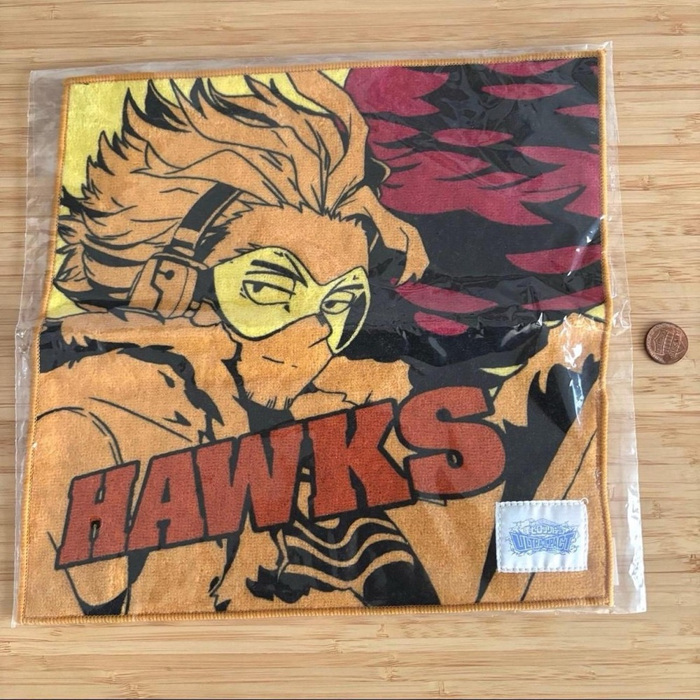 Rare my hero academia towel hawks